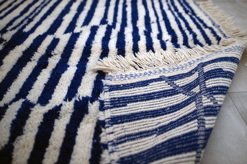 Tapis berbere authentique marocain laine Bahia - AFKliving