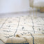 Tapis berbere authentique marocain laine noir blanc Amazighs - AFKliving