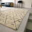 Tapis berbere authentique marocain laine noir blanc Amazighs - AFKliving