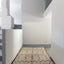 Tapis berbere authentique marocain laine noir blanc Medina - AFKliving
