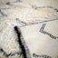Tapis berbere authentique marocain laine noir blanc Medina - AFKliving