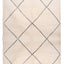 Tapis berbere authentique marocain laine noir blanc Menara - AFKliving