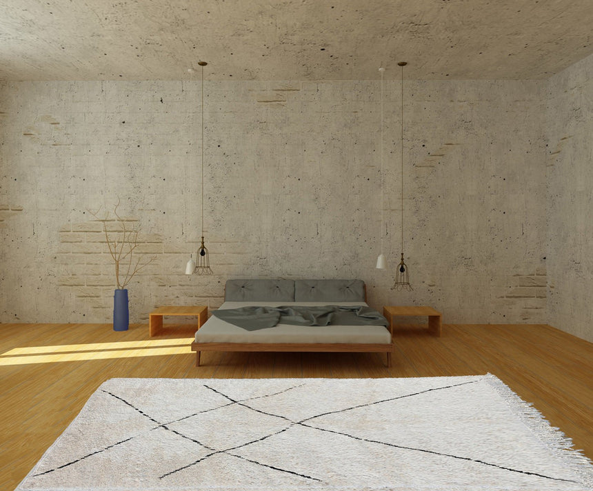 Tapis berbere authentique Ouarzazate fait main - AFKliving