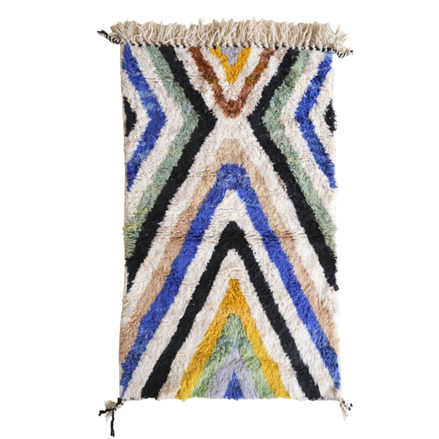 Tapis Berbere marocain pure laine 100 x 150 cm - AFKliving
