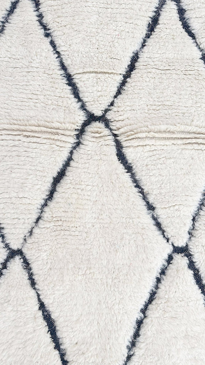 Tapis Berbere marocain pure laine 103 x 167 cm - AFKliving