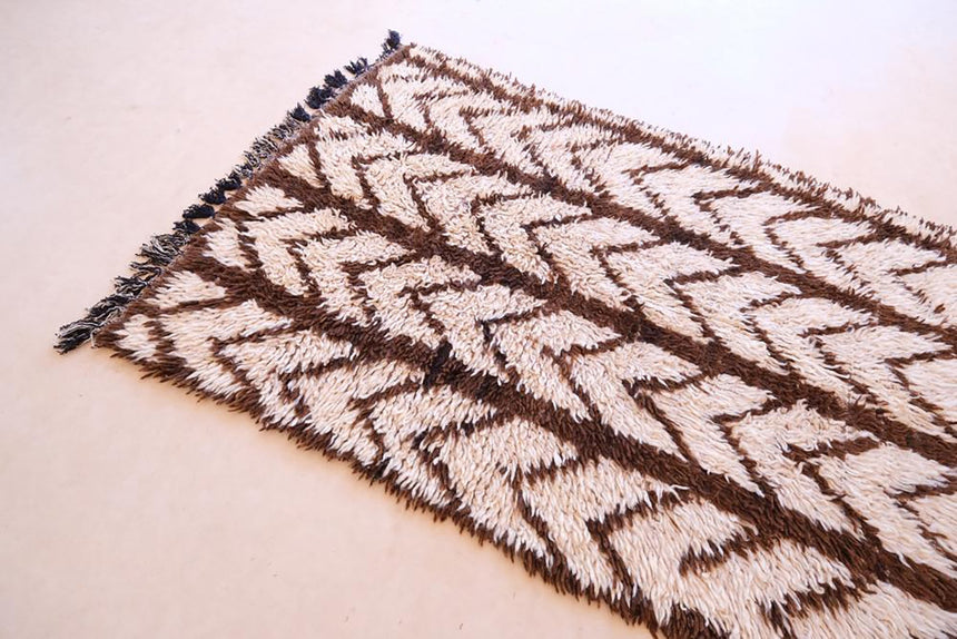 Tapis Berbere marocain pure laine 111 x 269 cm - AFKliving