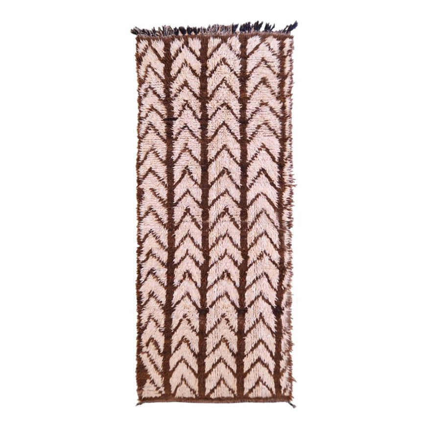 Tapis Berbere marocain pure laine 111 x 269 cm - AFKliving