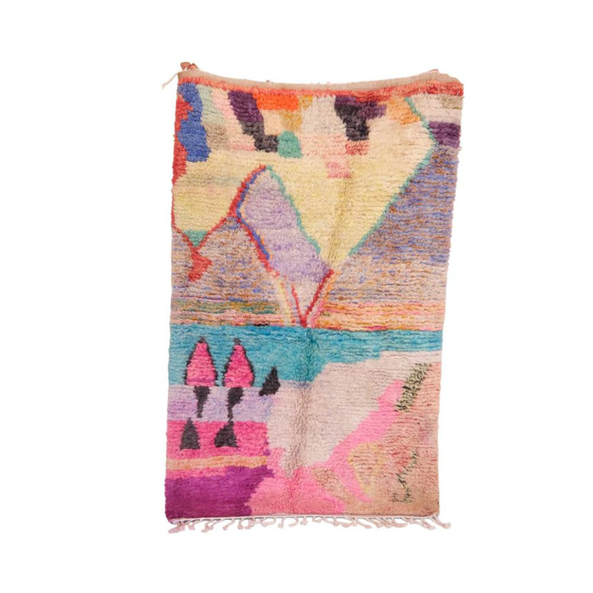 Tapis Berbere marocain pure laine 113 x 181 cm - AFKliving