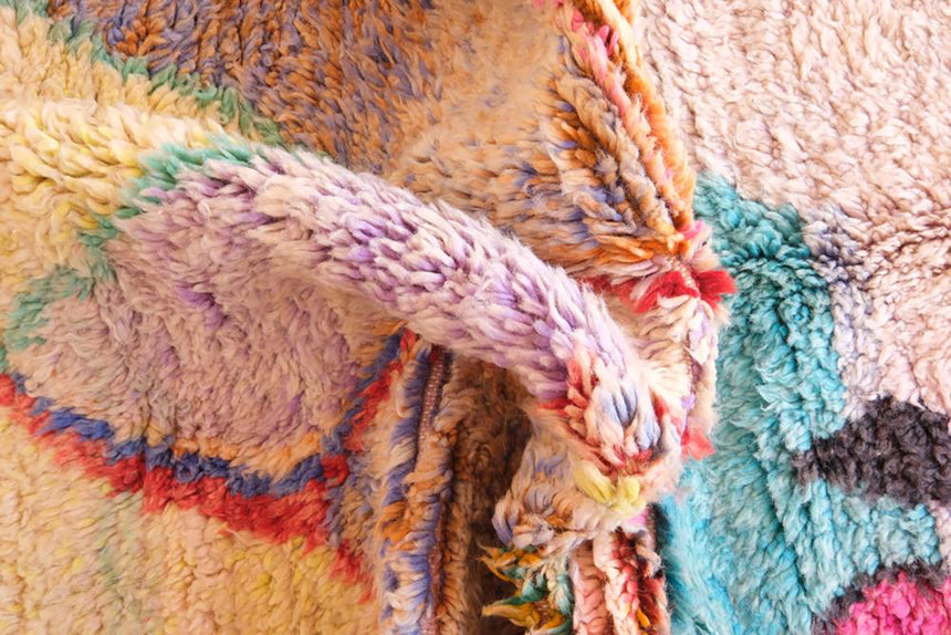 Tapis Berbere marocain pure laine 113 x 181 cm - AFKliving