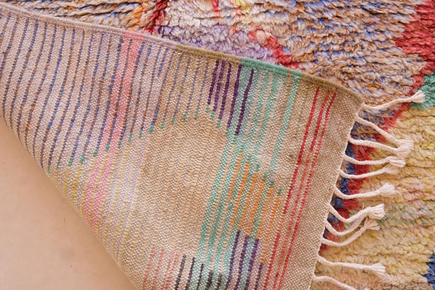 Tapis Berbere marocain pure laine 113 x 181 cm - AFKliving