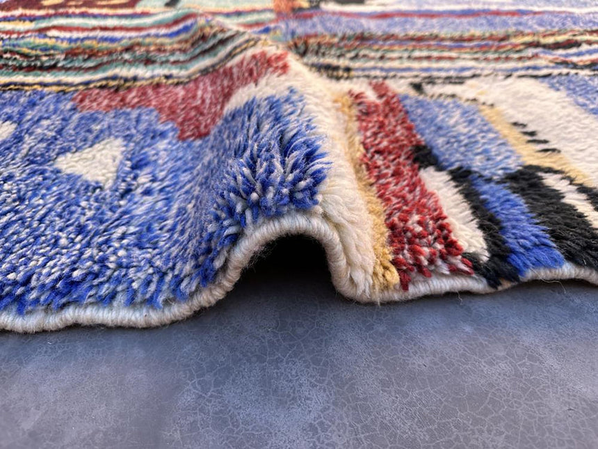Tapis Berbere marocain pure laine 113 x 189 cm - AFKliving