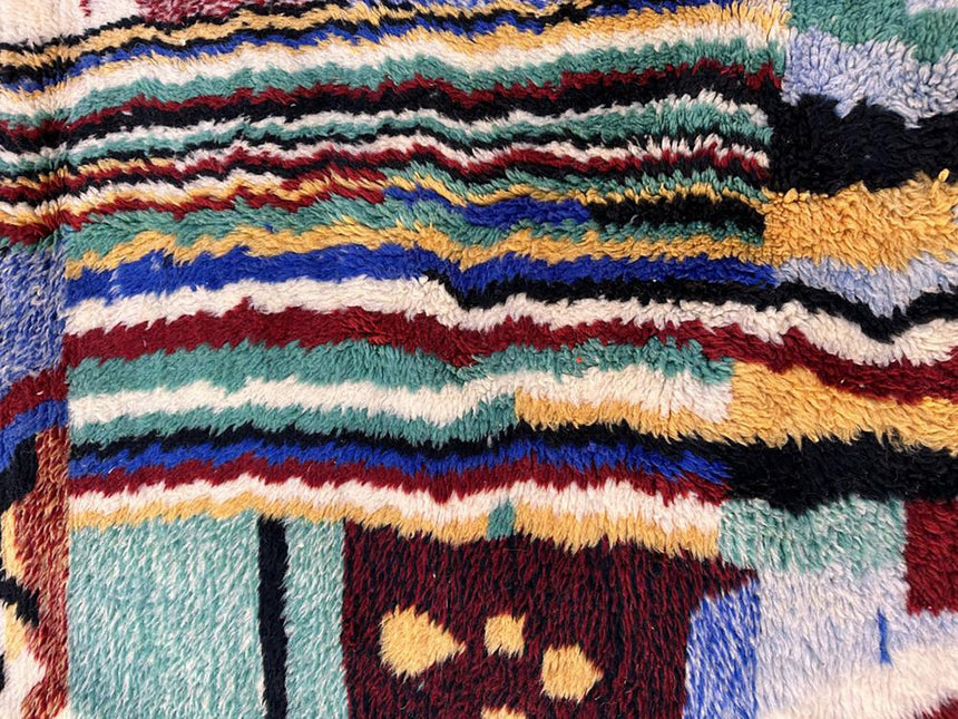 Tapis Berbere marocain pure laine 113 x 189 cm - AFKliving
