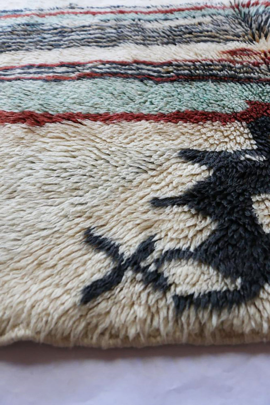 Tapis Berbere marocain pure laine 119 x 171 cm - AFKliving