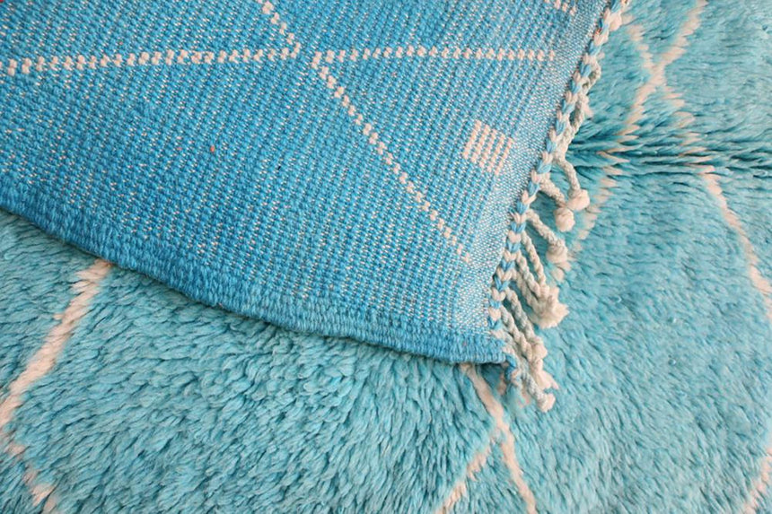 Tapis Berbere marocain pure laine 120 x 123 cm - AFKliving