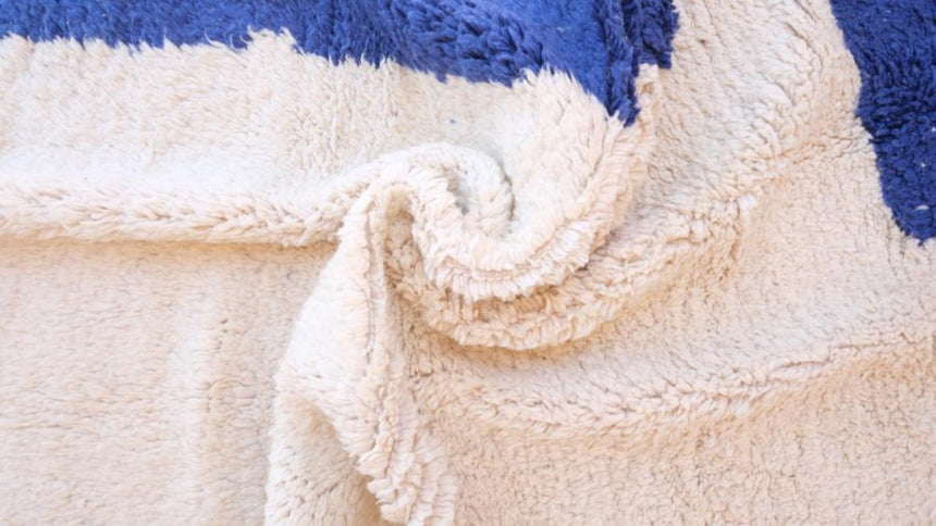 Tapis Berbere marocain pure laine 121 x 249 cm - AFKliving