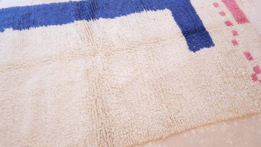 Tapis Berbere marocain pure laine 121 x 249 cm - AFKliving
