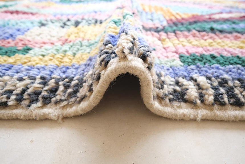 Tapis Berbere marocain pure laine 140 x 162 cm - AFKliving