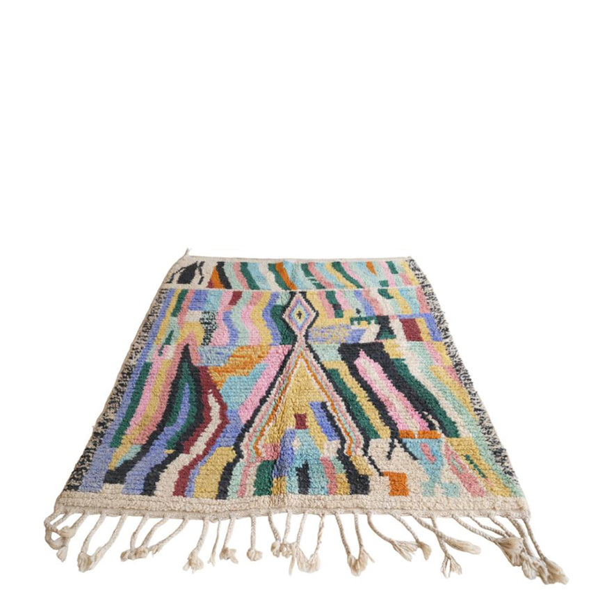 Tapis Berbere marocain pure laine 140 x 162 cm - AFKliving