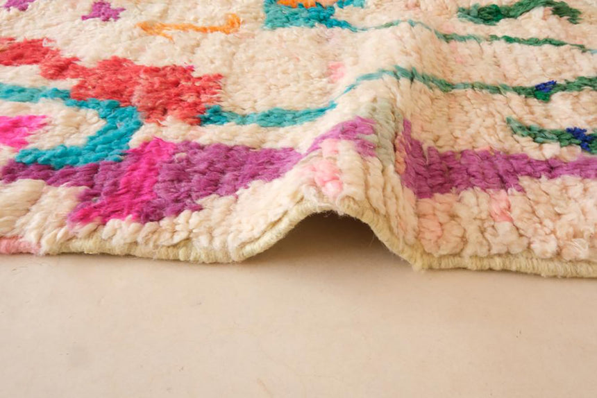 Tapis Berbere marocain pure laine 142 x 172 cm VENDU - AFKliving