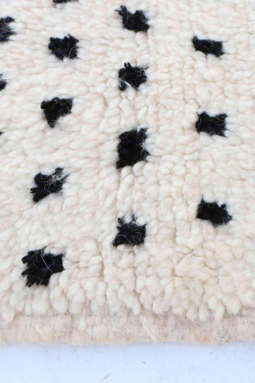 Tapis Berbere marocain pure laine 142 x 256 cm - AFKliving