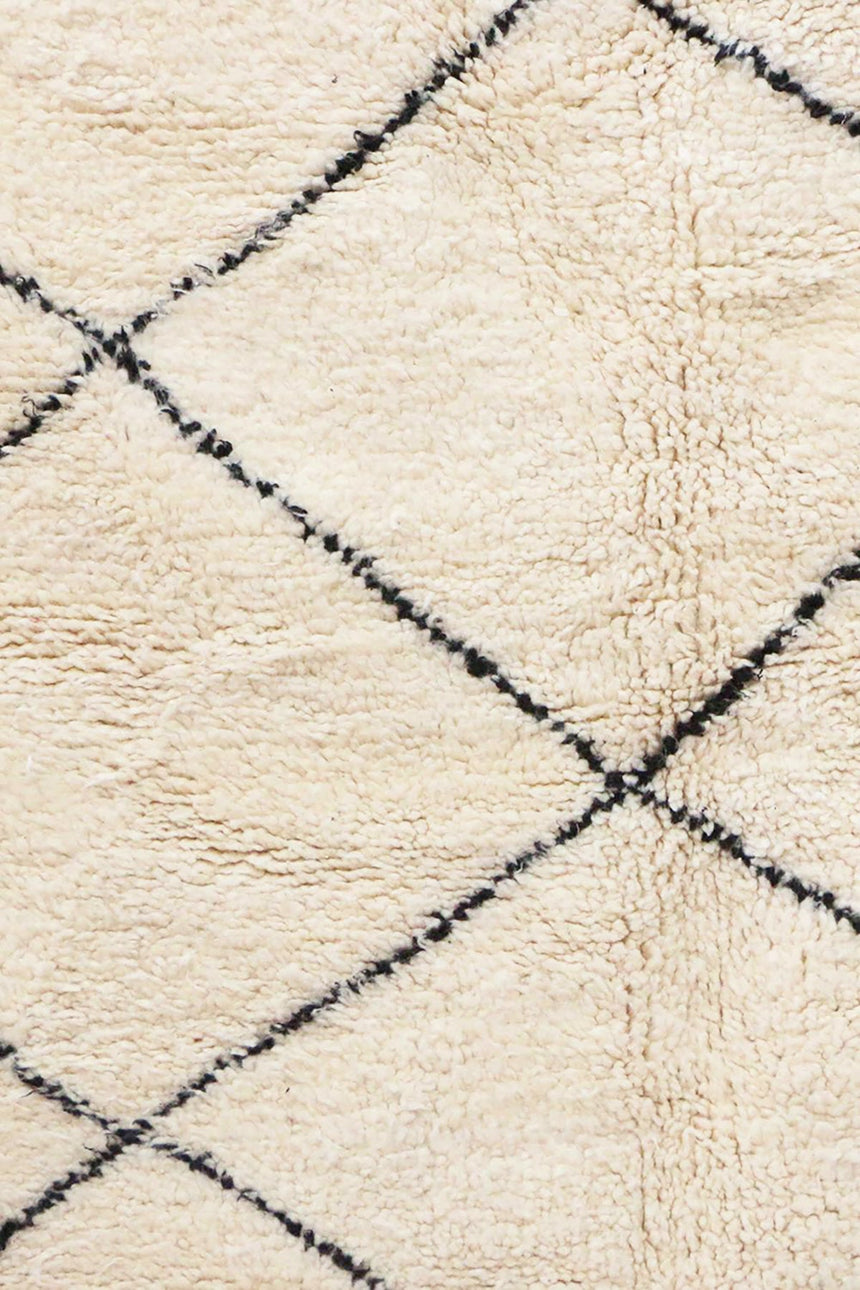 Tapis Berbere marocain pure laine 143 x 200 cm - AFKliving