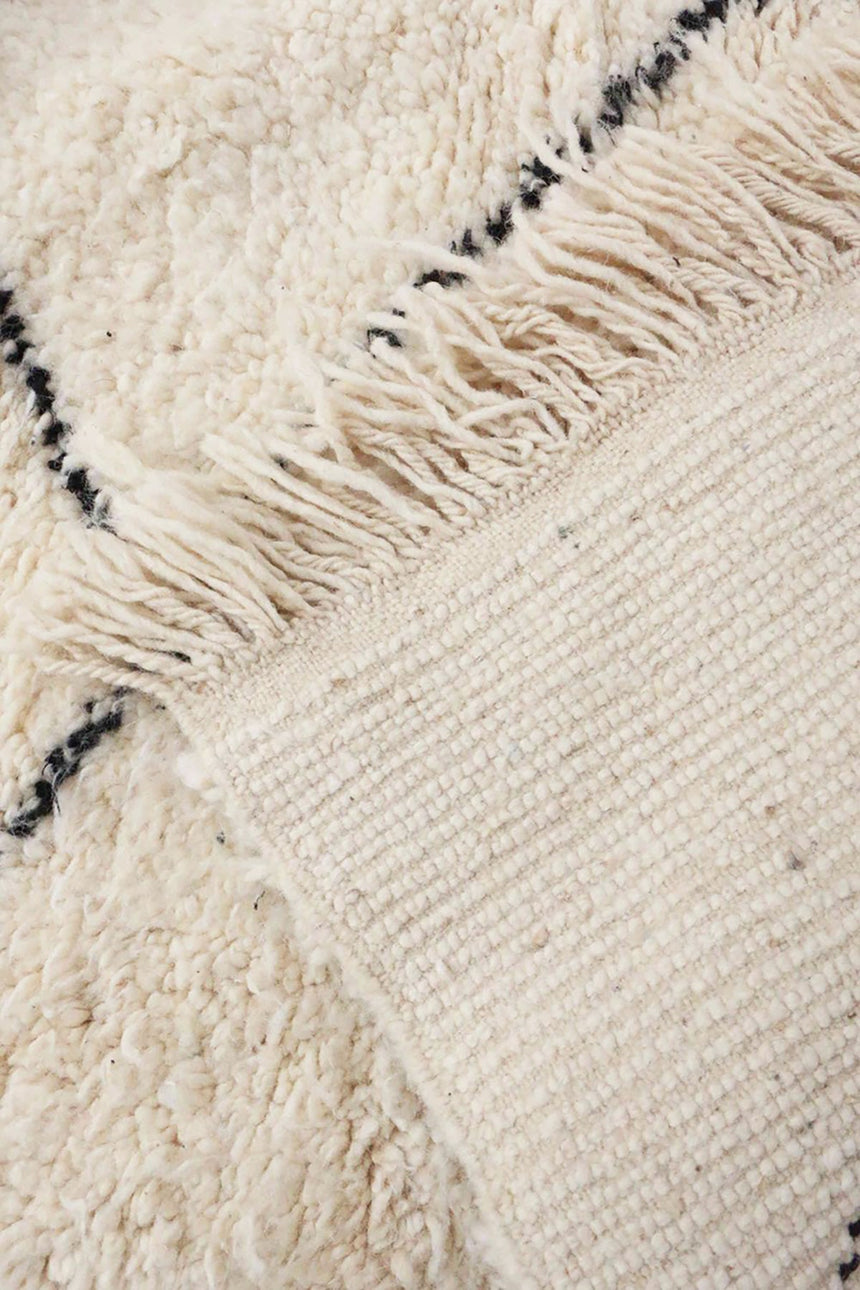 Tapis Berbere marocain pure laine 143 x 200 cm - AFKliving