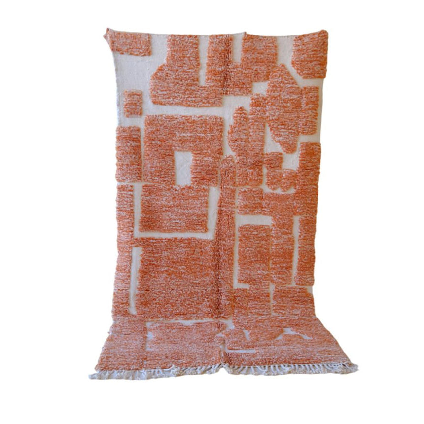Tapis Berbere marocain pure laine 143 x 254 cm - AFKliving