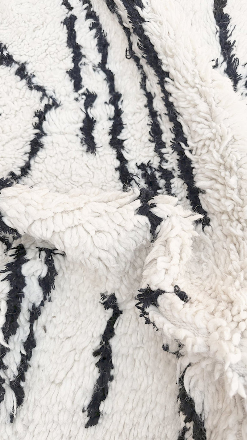 Tapis Berbere marocain pure laine 144 x 259 cm - AFKliving