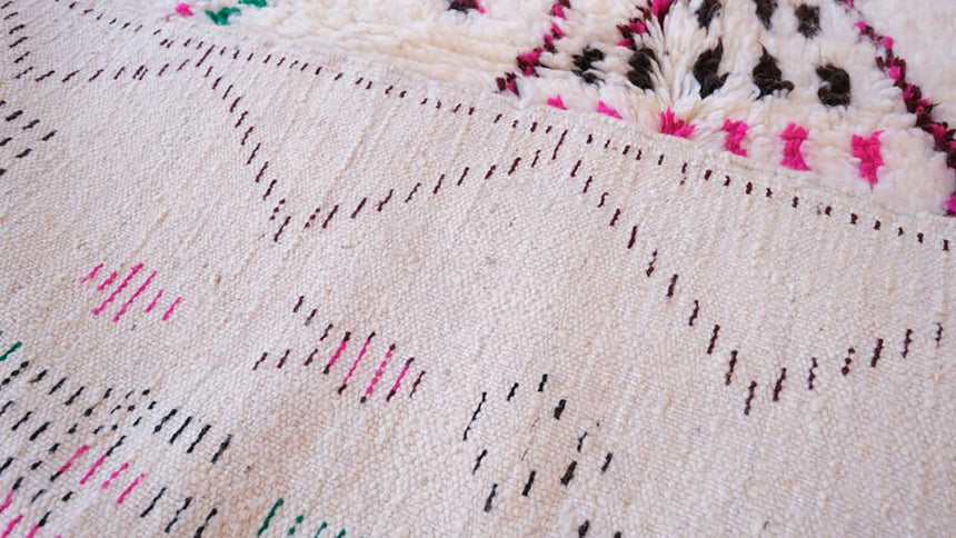 Tapis Berbere marocain pure laine 147 x 242 cm - AFKliving
