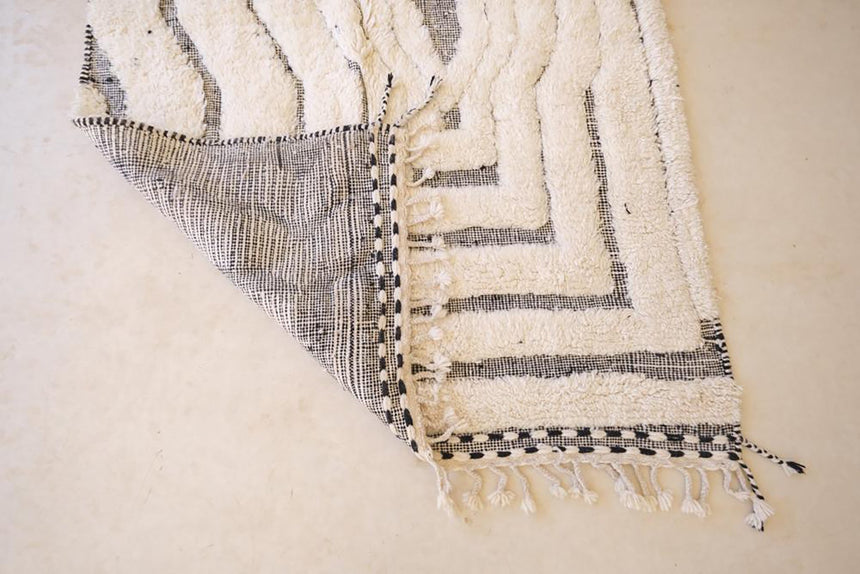 Tapis Berbere marocain pure laine 148 x 250 cm - AFKliving