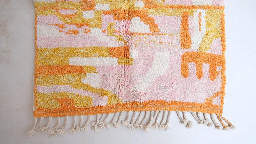 Tapis Berbere marocain pure laine 150 x 180 cm - AFKliving