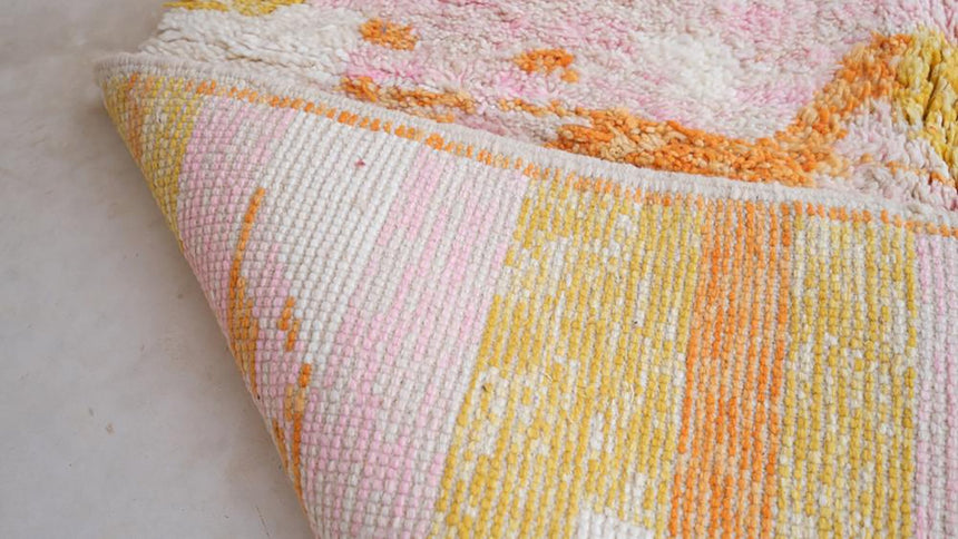 Tapis Berbere marocain pure laine 150 x 180 cm - AFKliving