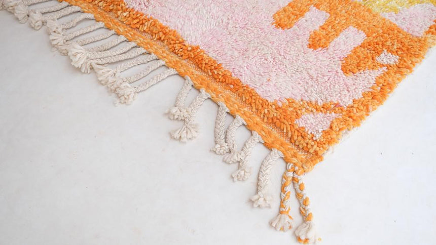 Tapis Berbere marocain pure laine 150 x 180 cm - AFKliving