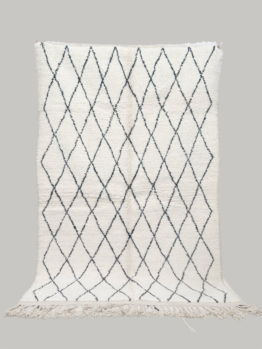 Tapis berbère marocain pure laine 150 x 250 cm - AFKliving