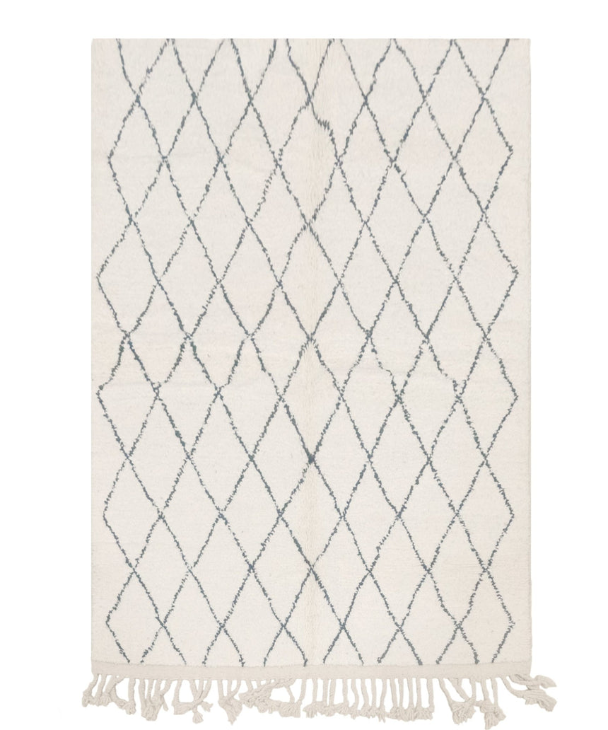 Tapis berbère marocain pure laine 150 x 250 cm - AFKliving