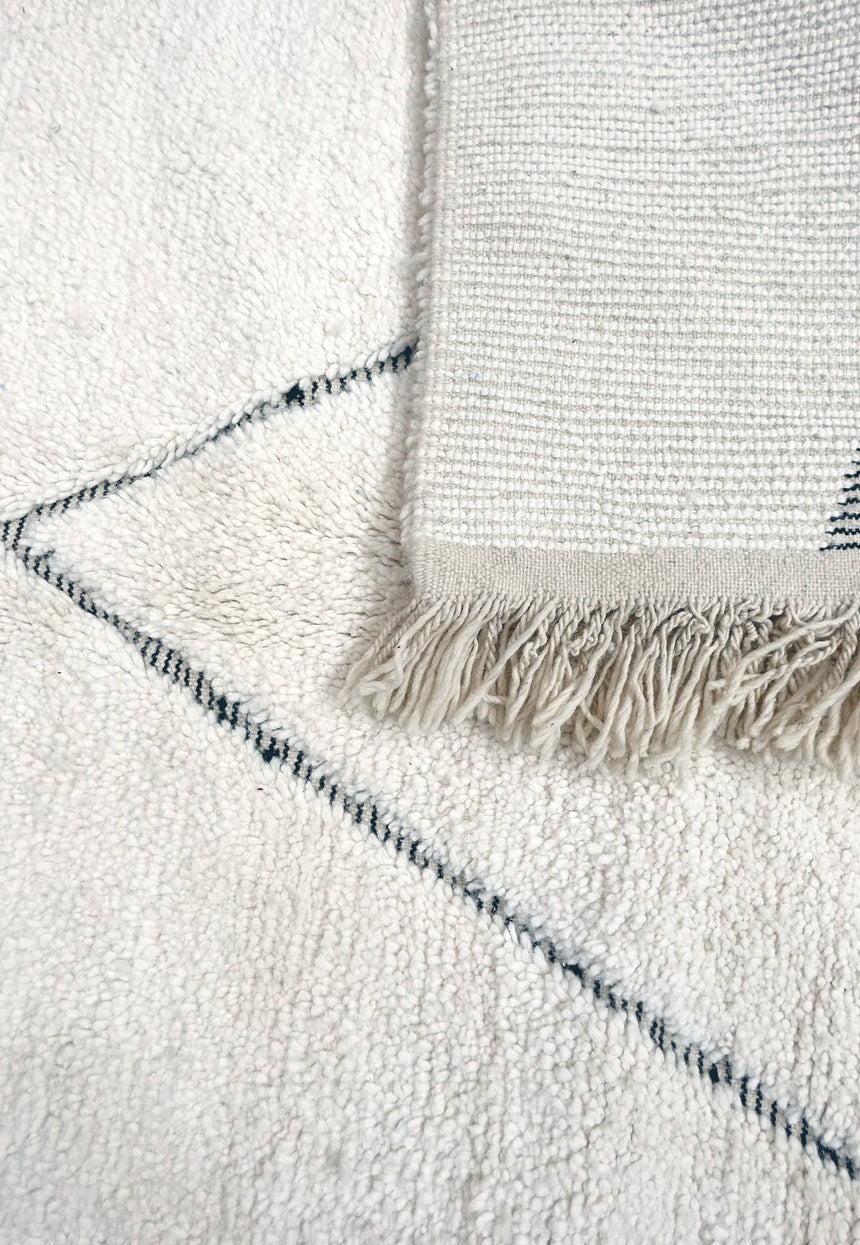Tapis berbère marocain pure laine 150 x 250 cm VENDU - AFKliving