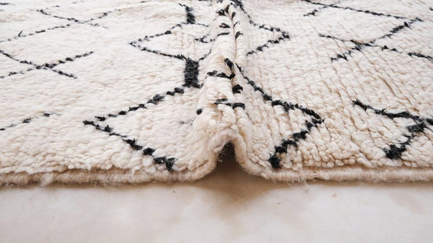 Tapis Berbere marocain pure laine 152 x 245 cm VENDU - AFKliving