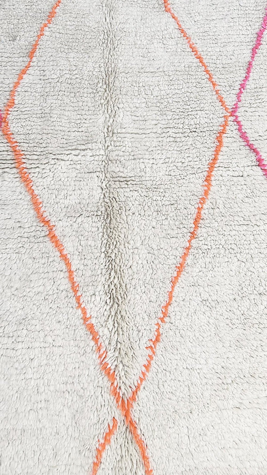 Tapis Berbere marocain pure laine 154 x 206 cm - AFKliving