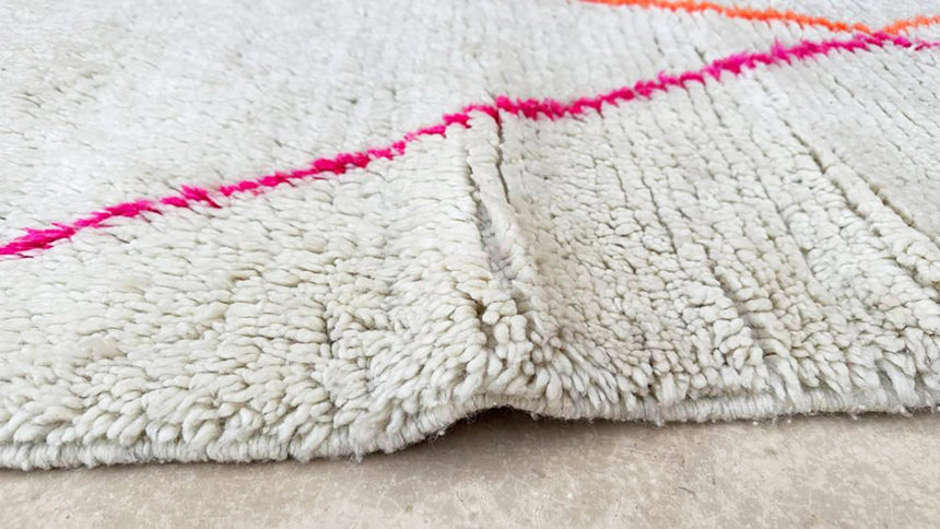 Tapis Berbere marocain pure laine 154 x 206 cm - AFKliving