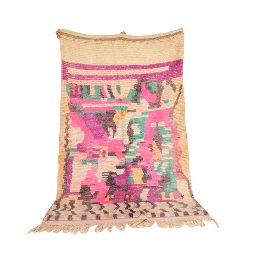 Tapis Berbere marocain pure laine 158 x 258 cm - AFKliving