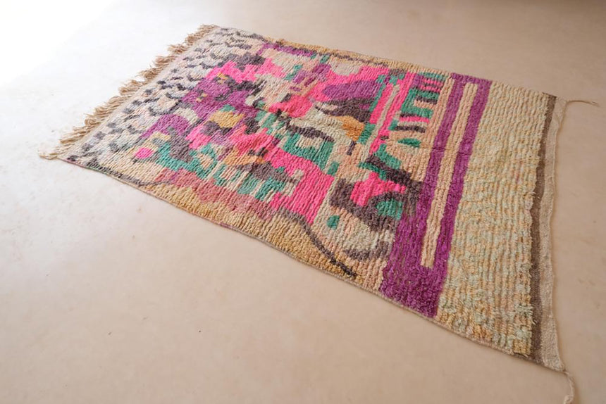 Tapis Berbere marocain pure laine 158 x 258 cm - AFKliving