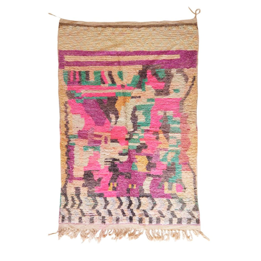 Tapis Berbere marocain pure laine 158 x 258 cm - AFKliving