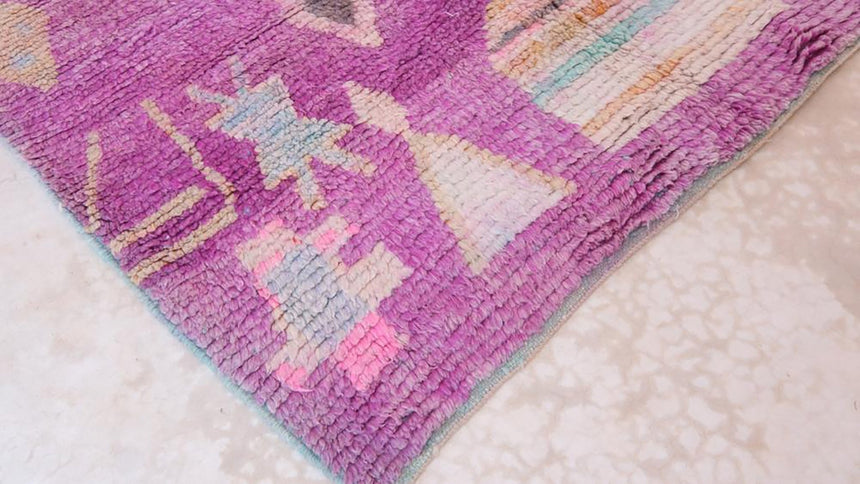 Tapis Berbere marocain pure laine 159 x 238 cm - AFKliving