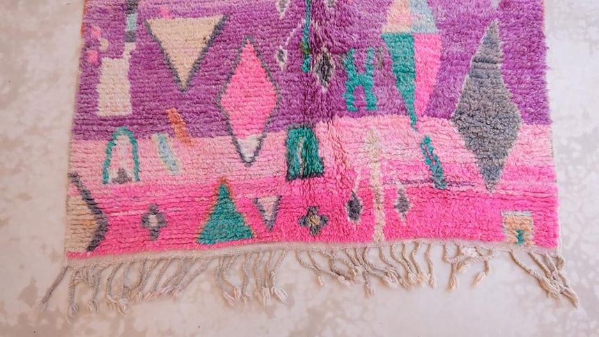 Tapis Berbere marocain pure laine 159 x 238 cm - AFKliving