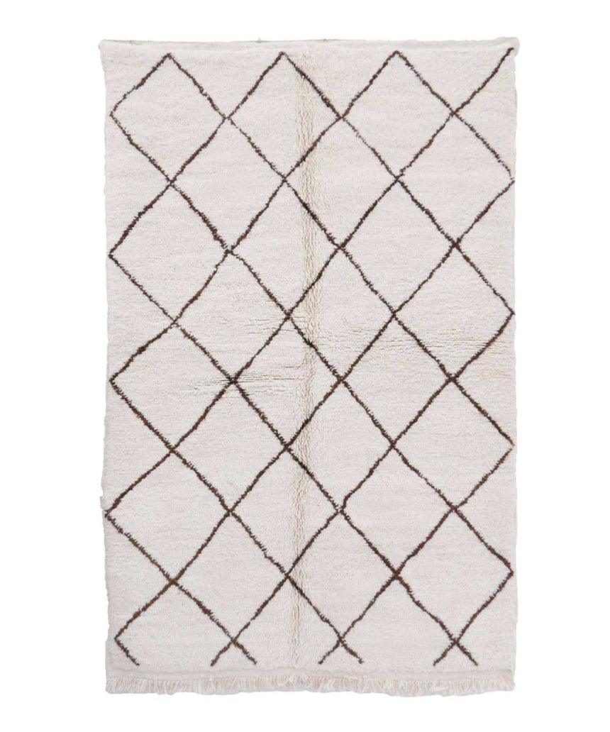 Tapis Berbere marocain pure laine 159 x 245 cm - AFKliving