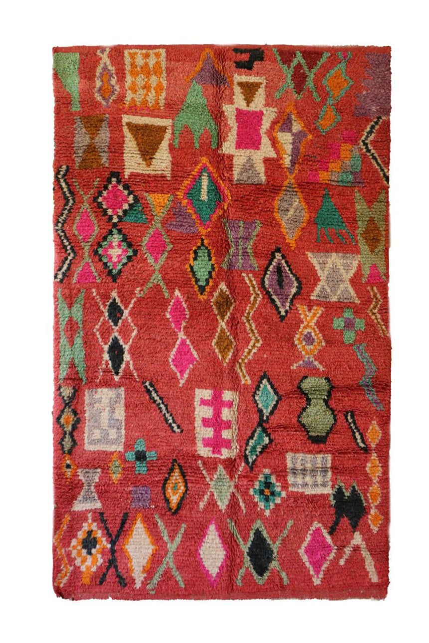 Tapis Berbere marocain pure laine 164 x 275 cm - AFKliving