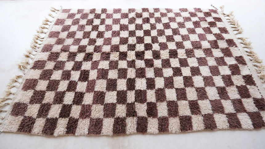 Tapis Berbere marocain pure laine 169 x 251 cm - AFKliving