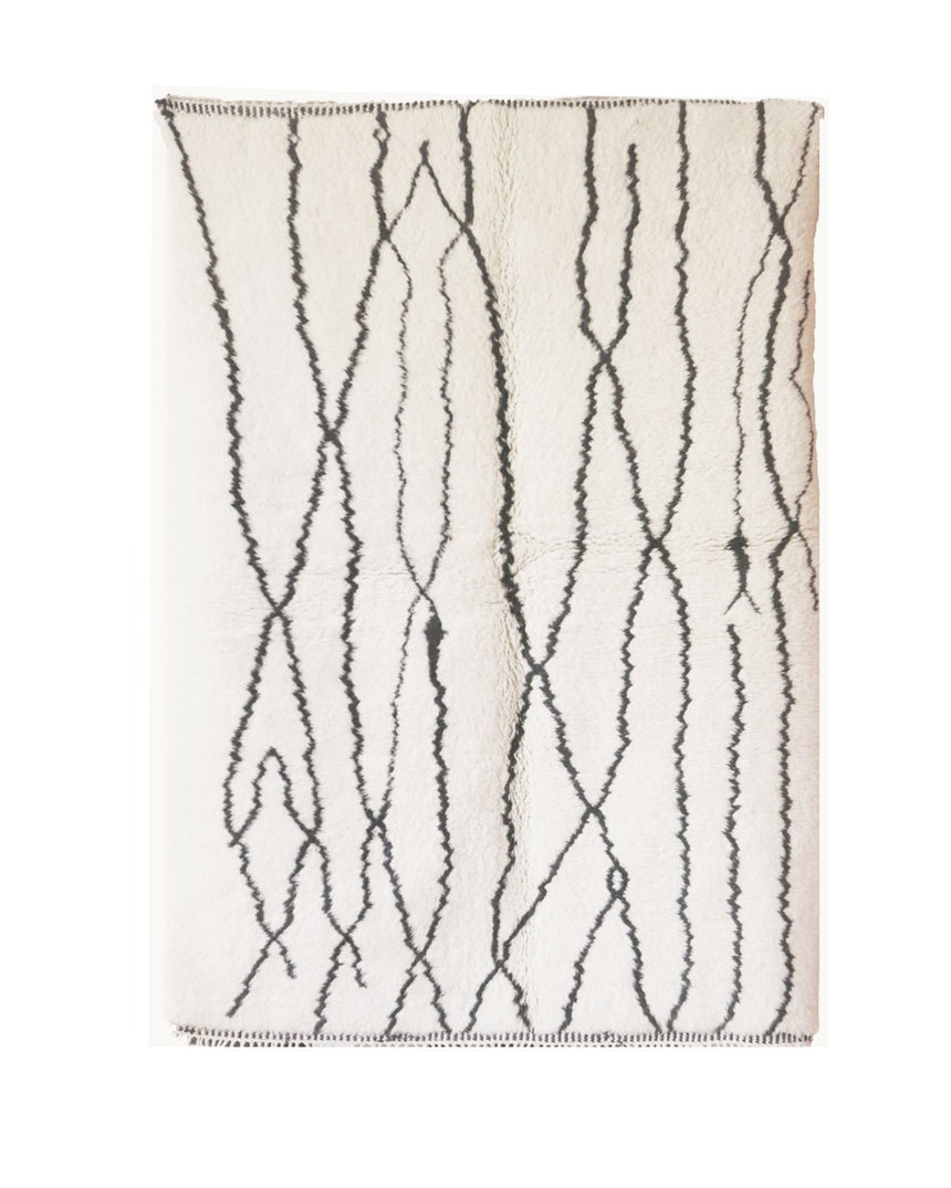 Tapis Berbere marocain pure laine 172 x 230 cm - AFKliving