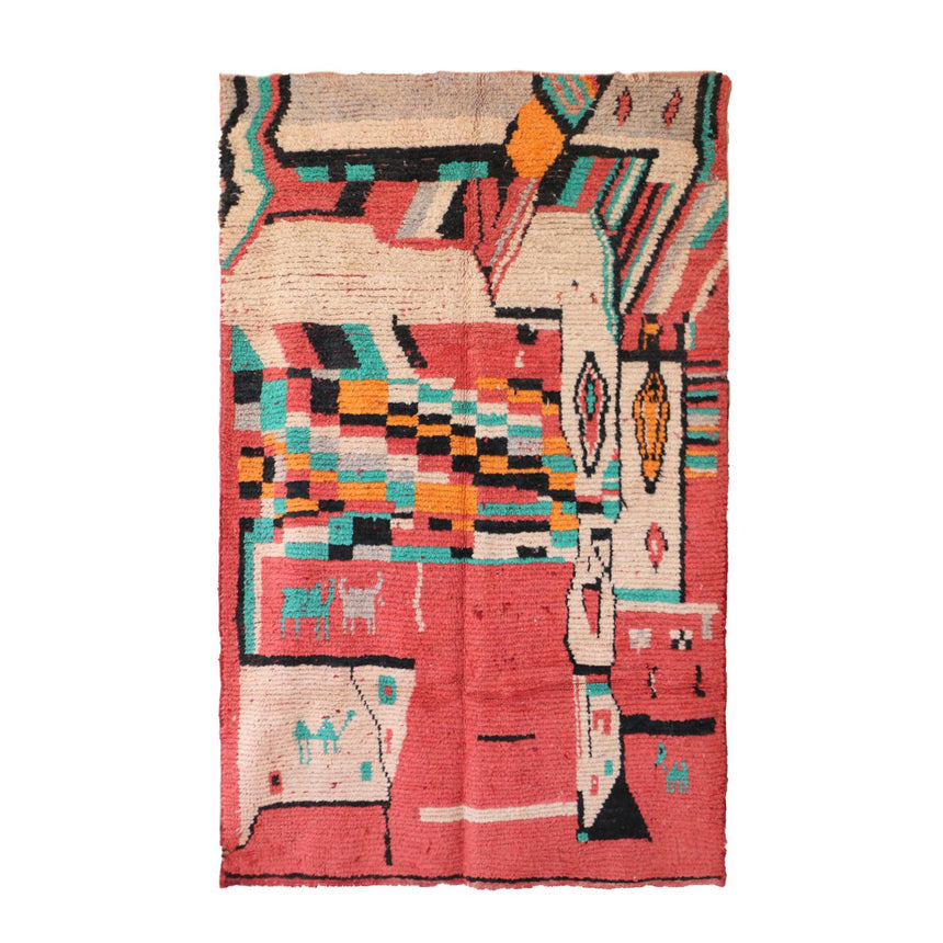 Tapis Berbere marocain pure laine 172 x 272 cm - AFKliving