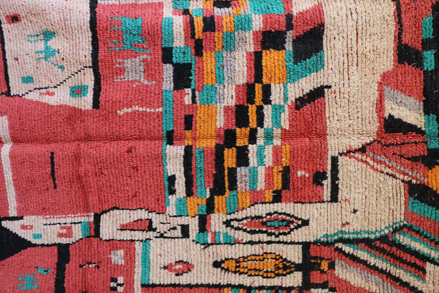 Tapis Berbere marocain pure laine 172 x 272 cm - AFKliving